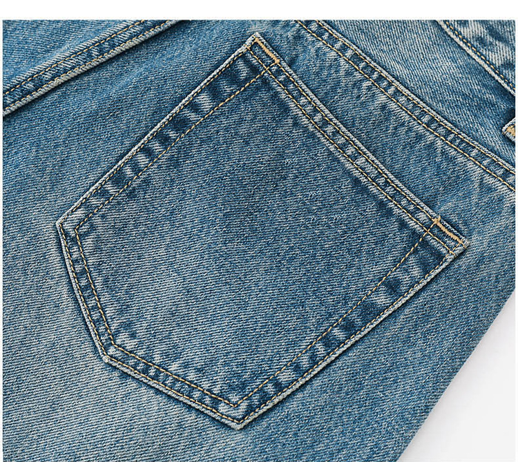Women's High Waist Denim Shorts, Cotton Slimming A-Line Hot Pants for Summer