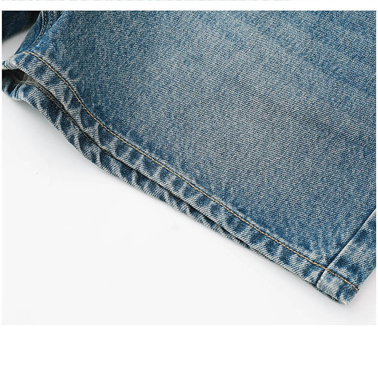 Women's High Waist Denim Shorts, Cotton Slimming A-Line Hot Pants for Summer