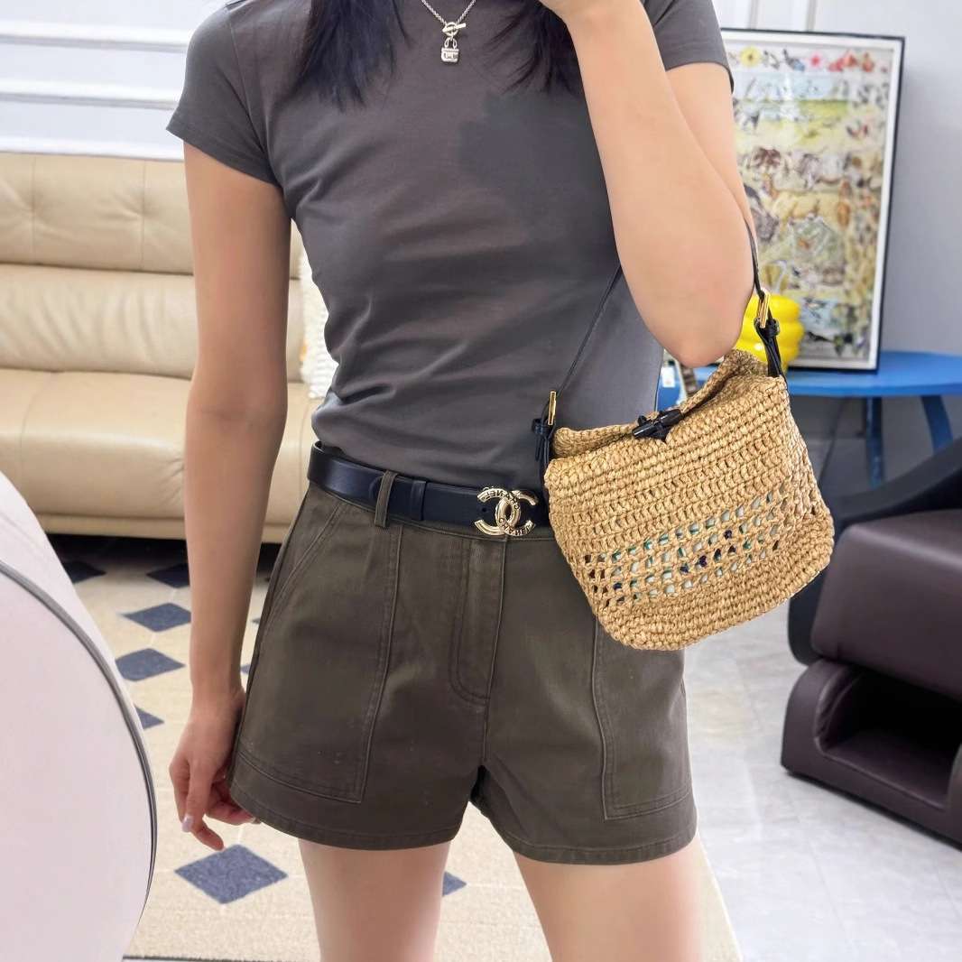 Women Cotton Cargo Shorts Mid Waist Straight Fit Washed Casual Summer Shorts