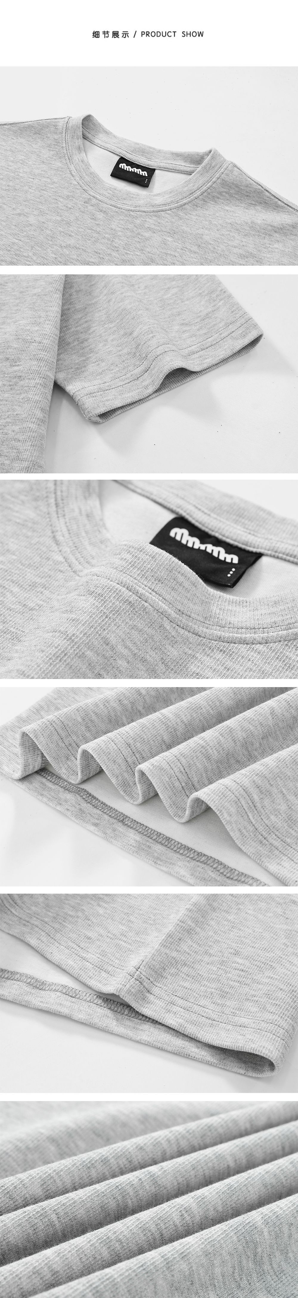 Men's Cotton Crew Neck Short Sleeve T-Shirt, Slim Fit Solid Color Summer Casual Top