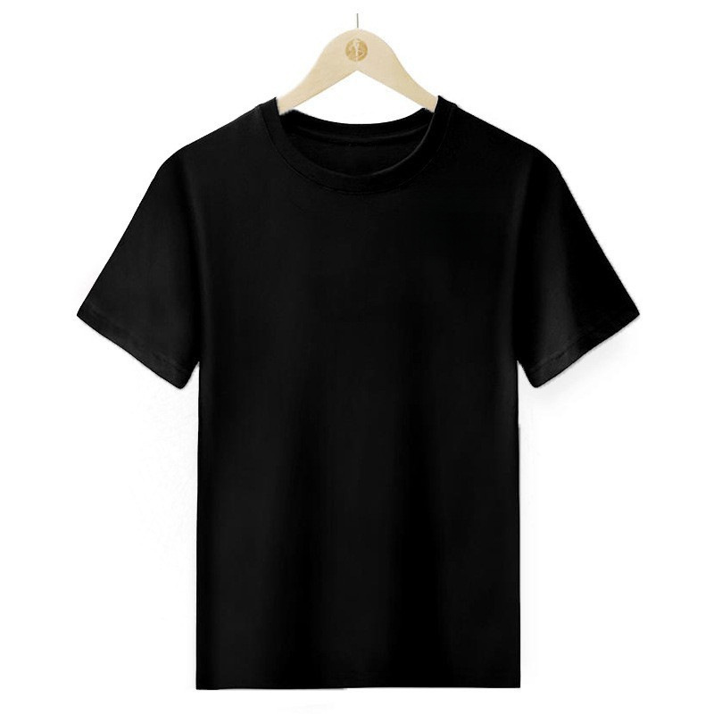 Men's Custom T-Shirt Short Sleeve Summer Loose Fit Cotton Tee with Letter Print