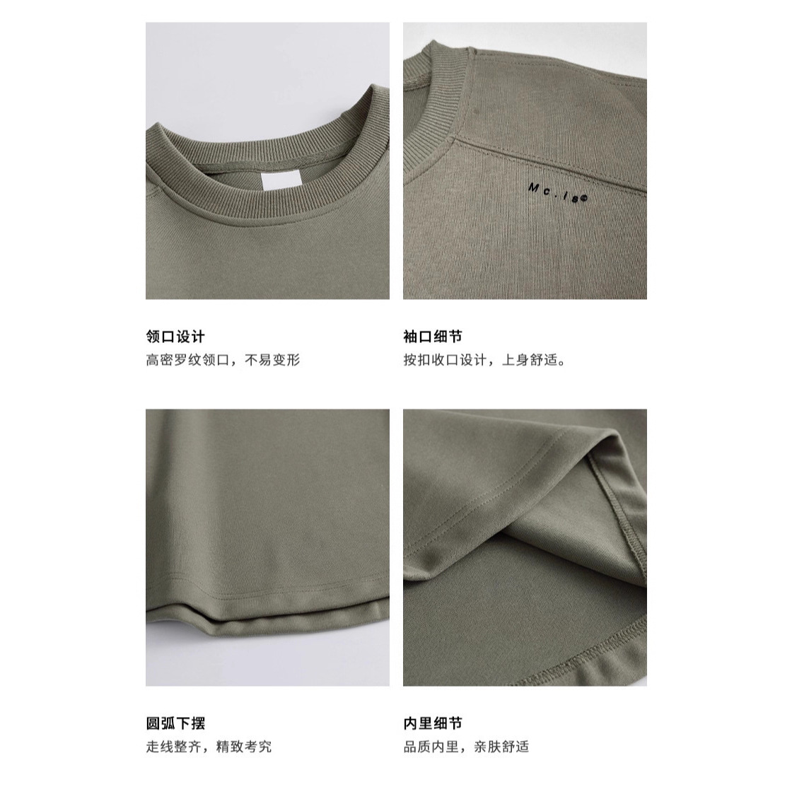 Men's Long Sleeve Cotton T-Shirt with Letter Print, Loose Fit Crew Neck Pullover for Fall