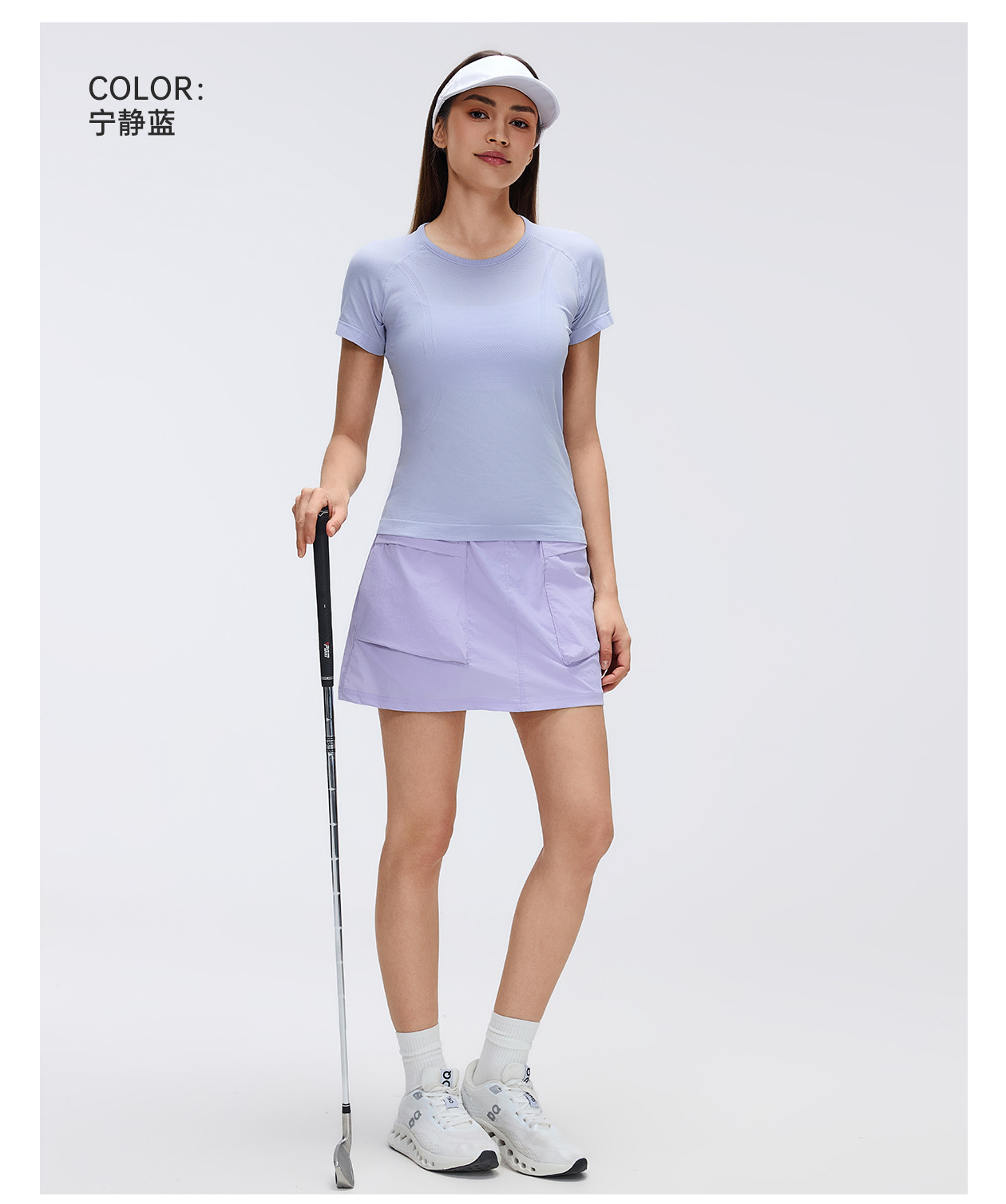 Women's Short Sleeve Crewneck Yoga T-Shirt, Breathable Slim Fit Running Gym Top S2067