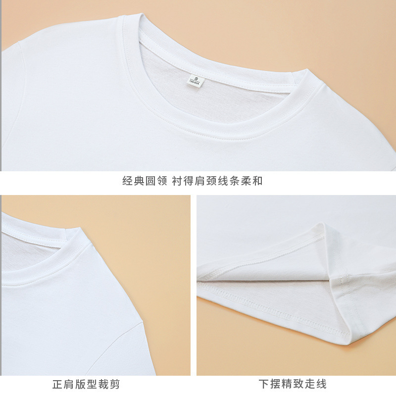 Women Cotton Long Sleeve Crew Neck T-Shirt, Loose Fit Solid Color Basic Top for Early Fall Layering