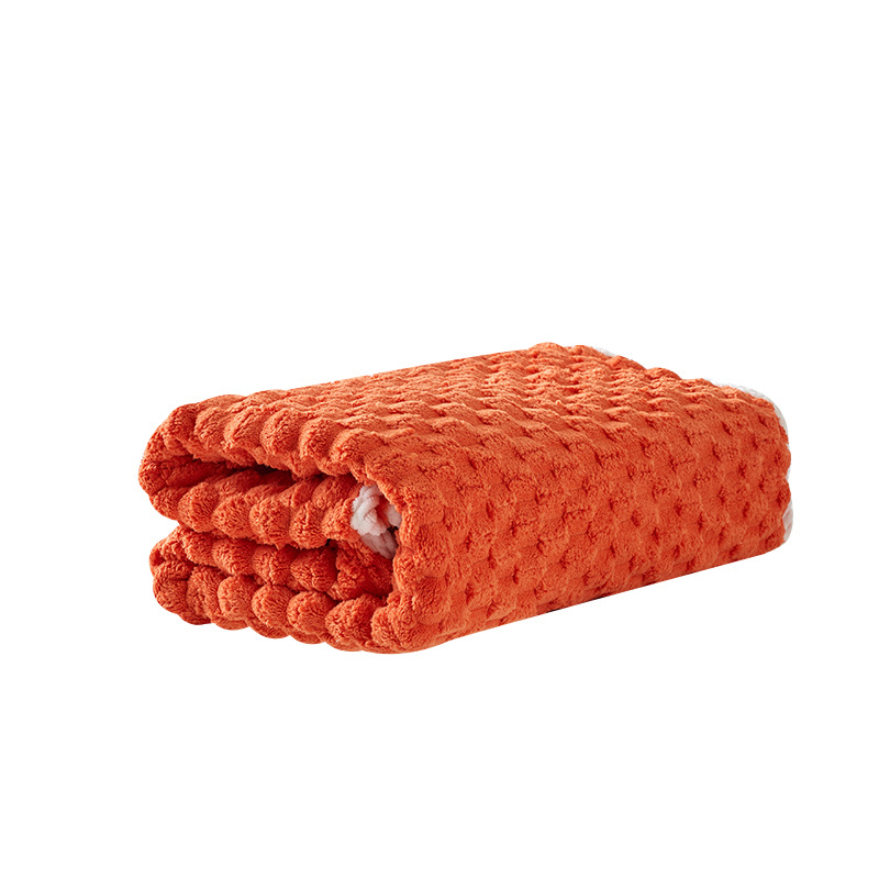 Soft Absorbent Quick-Dry Coral Fleece Bath Towel for Adults, Large 90x170cm Beach Towel