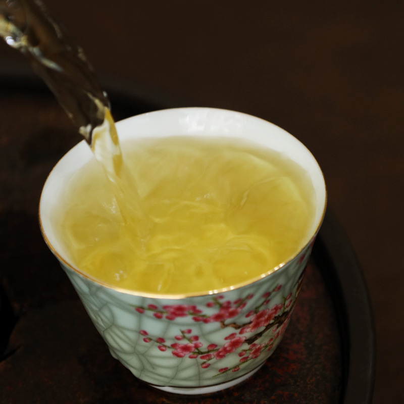 Nayu Bulang Mountain Hekai Ancient Tree Raw Pu-erh Tea, Loose Leaf Sheng Pu from Menghai, Yunnan, 500g