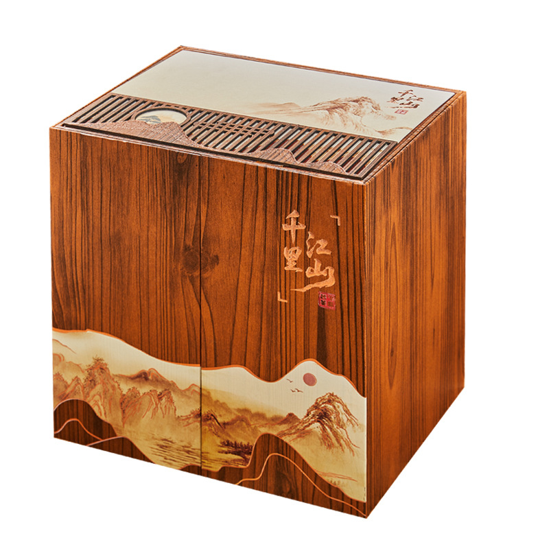 Ripe Pu-erh Tuo Cha Tea Gift Box, 370g Menghai Ripe Pu-erh Mini Tuo Tea for Home