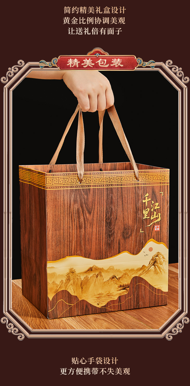 Ripe Pu-erh Tuo Cha Tea Gift Box, 370g Menghai Ripe Pu-erh Mini Tuo Tea for Home