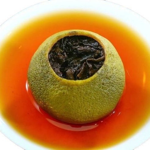 Xiao Qing Gan Mandarin Pu-erh Tea, 500g Loose Leaf Stuffed Citrus Tea from China