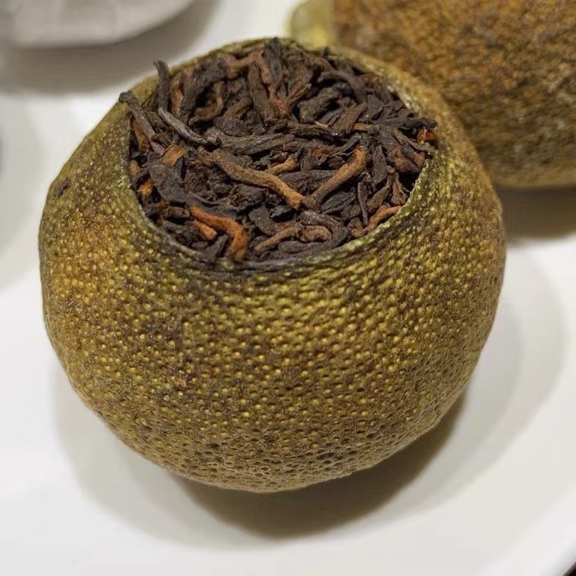 Xiao Qing Gan Mandarin Pu-erh Tea, 500g Loose Leaf Stuffed Citrus Tea from China