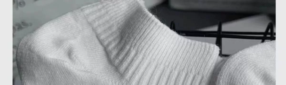 Men's Thin Breathable Ankle Socks, Black and White Striped Low Cut Boat Socks for Spring Casual Wear