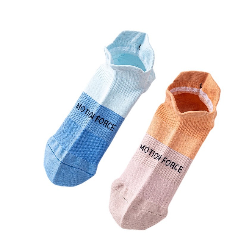 FRYP Women's Low Cut Athletic Socks, Thin Breathable Sweat-Absorbing Nylon Ankle Socks for Running and Jump Rope, Summer