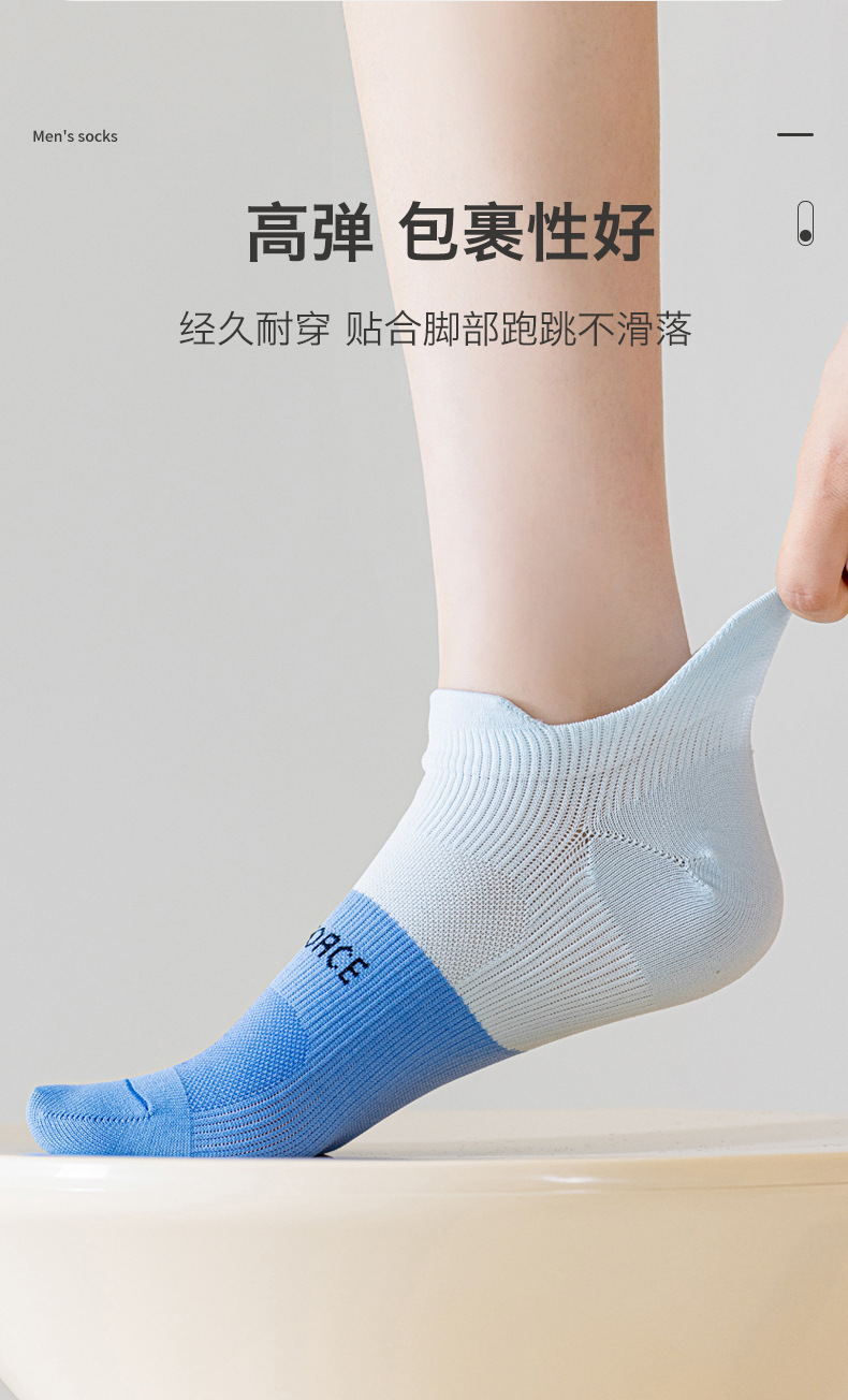 FRYP Women's Low Cut Athletic Socks, Thin Breathable Sweat-Absorbing Nylon Ankle Socks for Running and Jump Rope, Summer