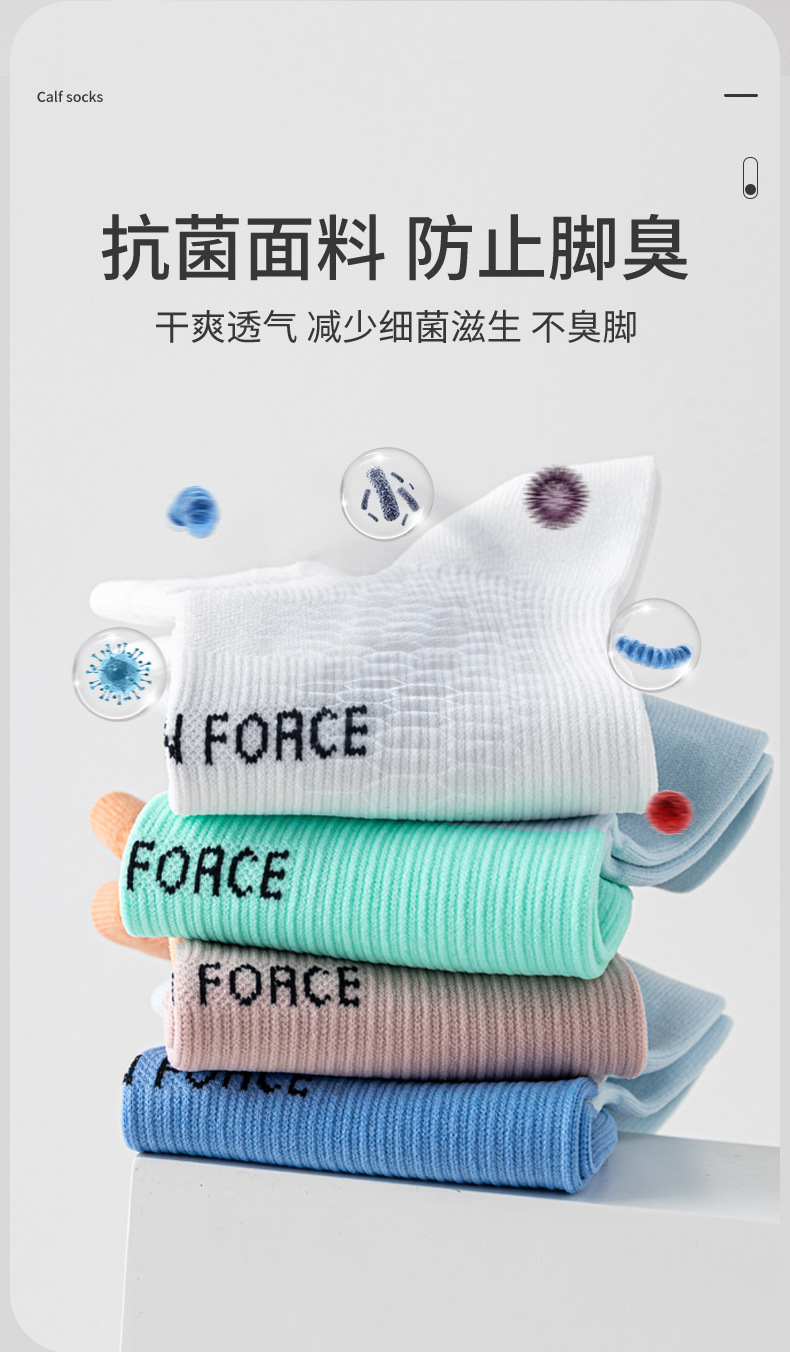 FRYP Women's Low Cut Athletic Socks, Thin Breathable Sweat-Absorbing Nylon Ankle Socks for Running and Jump Rope, Summer