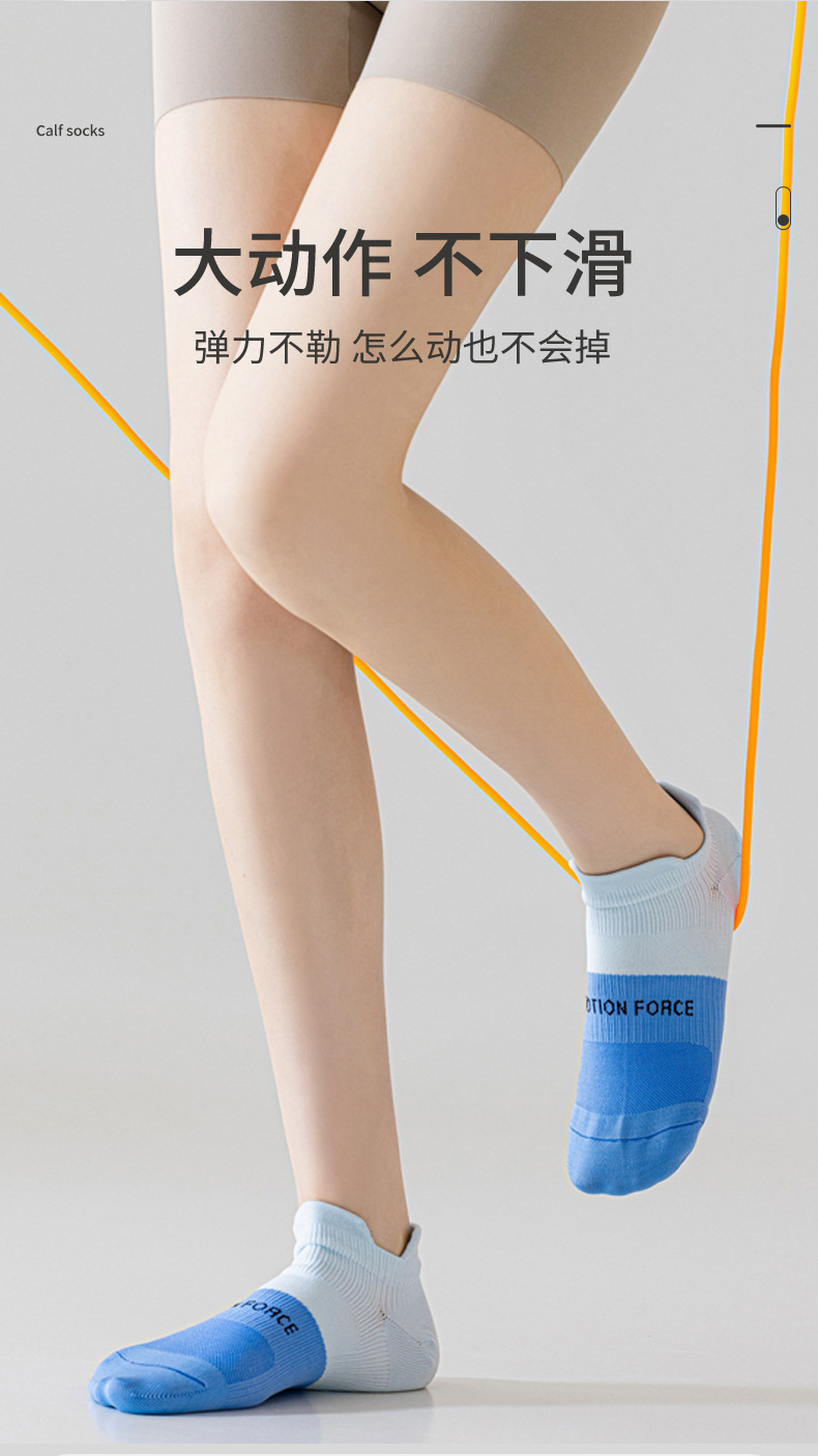 FRYP Women's Low Cut Athletic Socks, Thin Breathable Sweat-Absorbing Nylon Ankle Socks for Running and Jump Rope, Summer