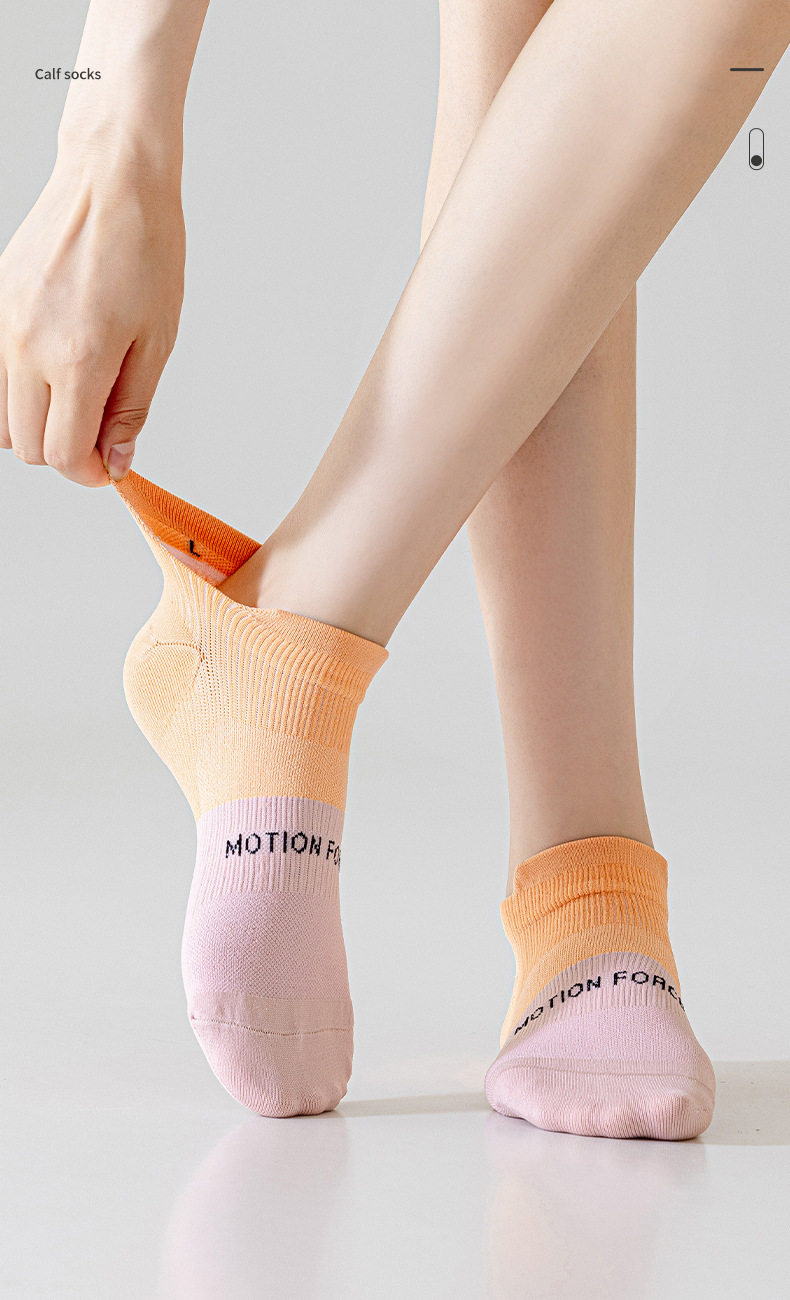 FRYP Women's Low Cut Athletic Socks, Thin Breathable Sweat-Absorbing Nylon Ankle Socks for Running and Jump Rope, Summer