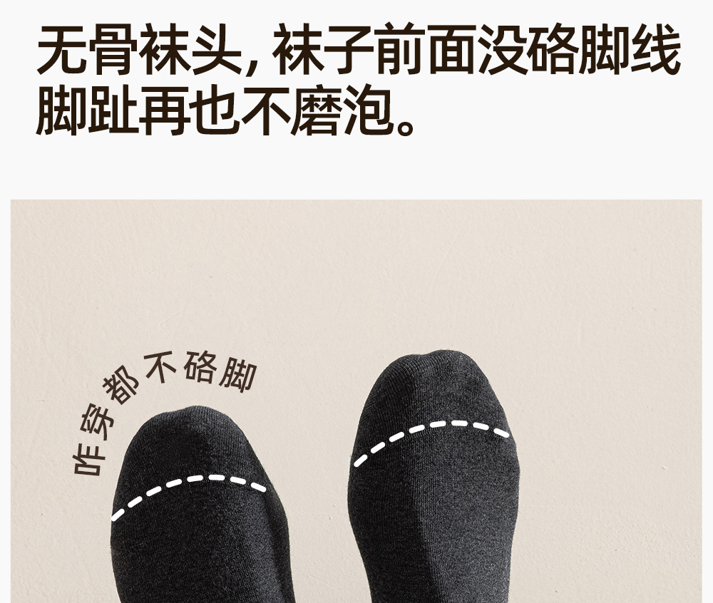 Men's 100% Cotton Mid-Calf Socks, Solid Color Antibacterial Breathable Crew Socks for Business and Casual Wear