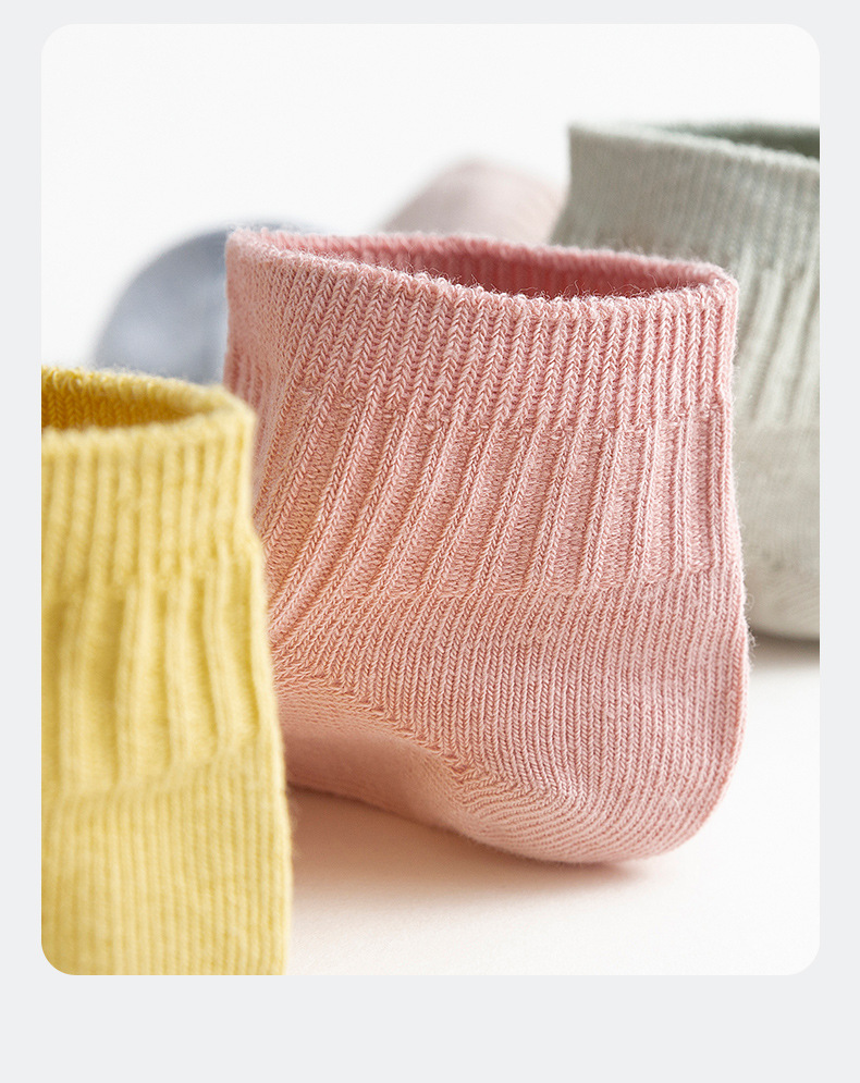 Women Cotton No-Show Boat Socks, Thin Breathable Solid Color Low Cut Socks for Spring Summer Autumn