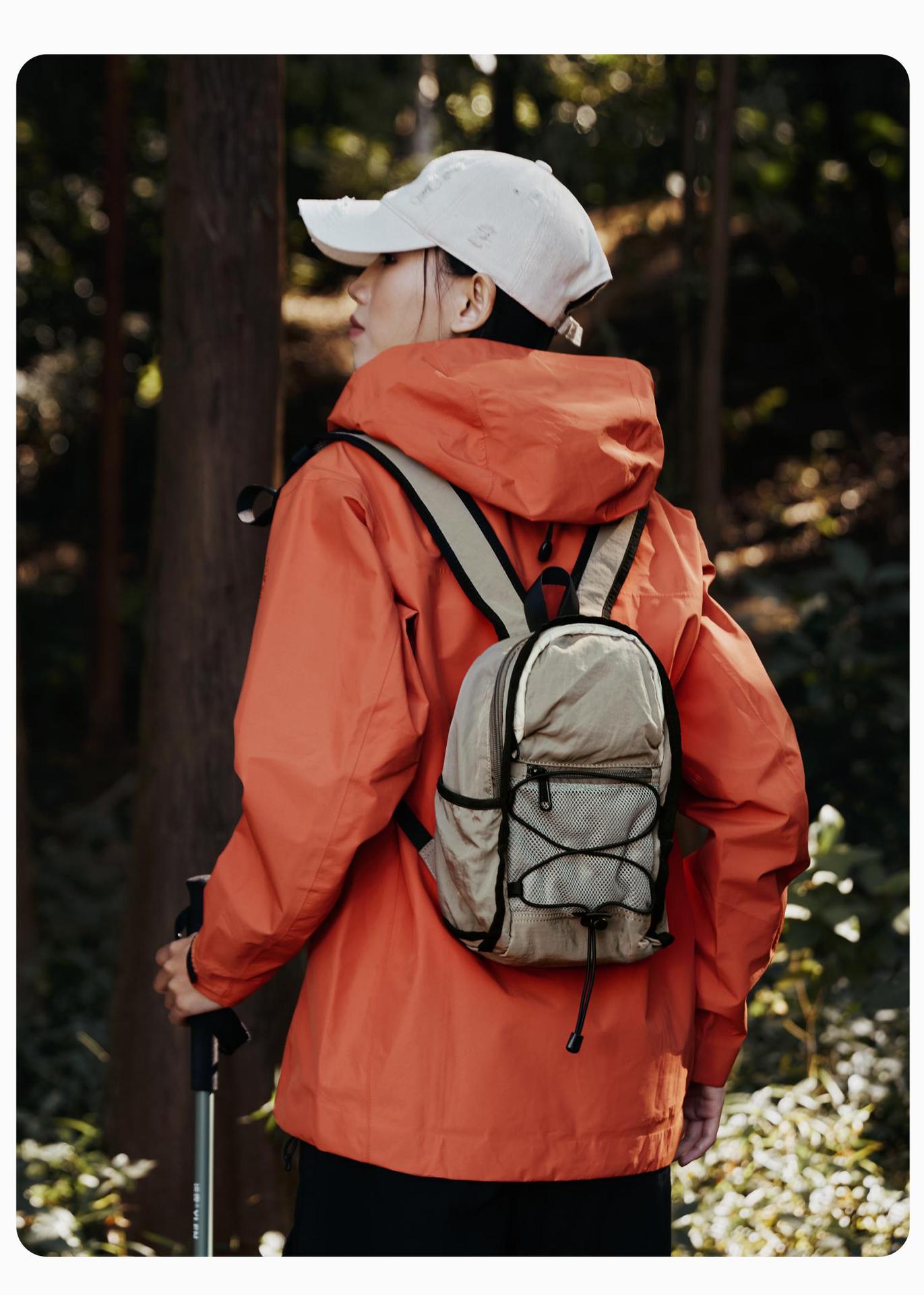 Lightweight Nylon Hiking Backpack, 36-55L Multi-Functional Outdoor Travel Daypack for Men and Women