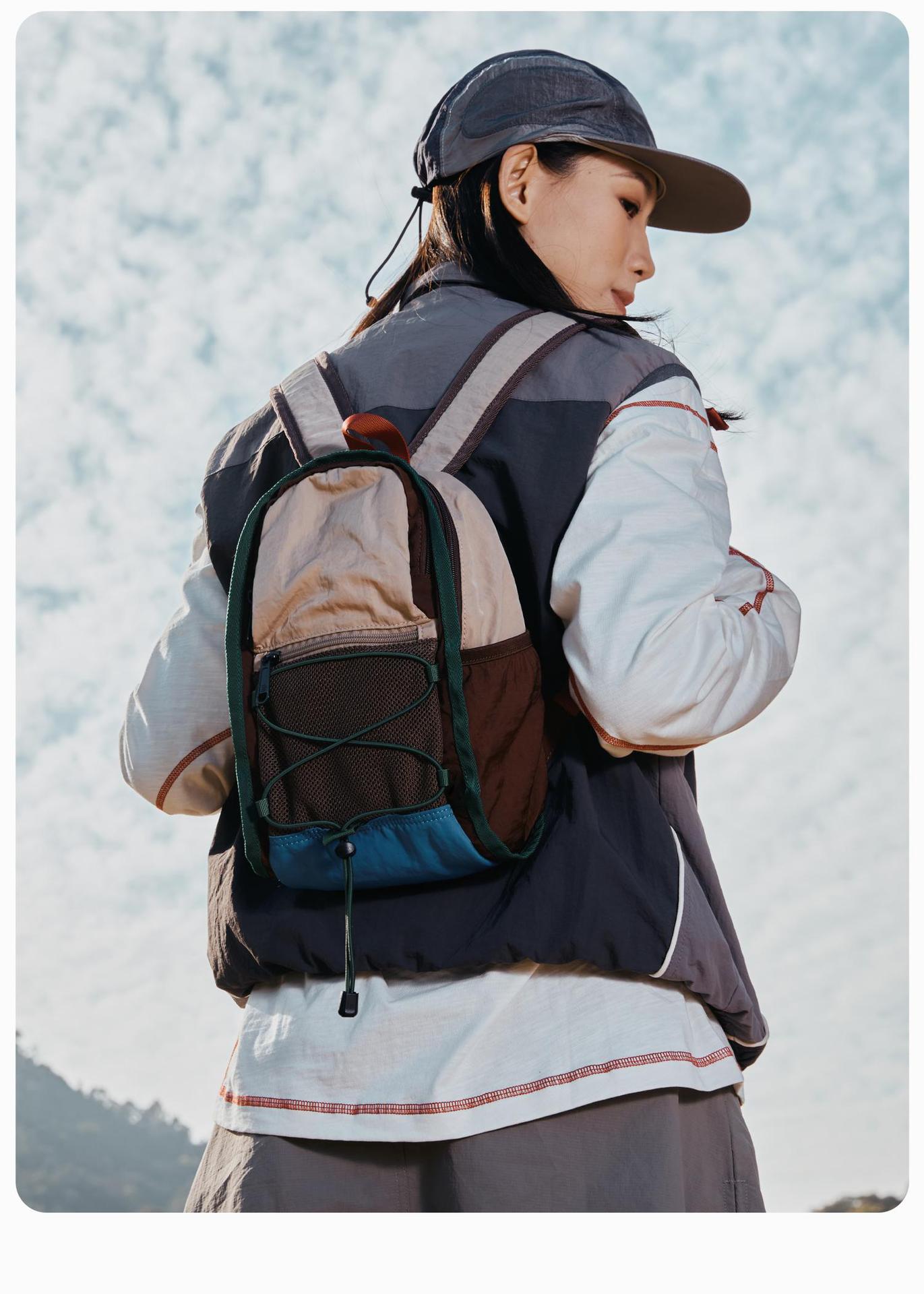 Lightweight Nylon Hiking Backpack, 36-55L Multi-Functional Outdoor Travel Daypack for Men and Women
