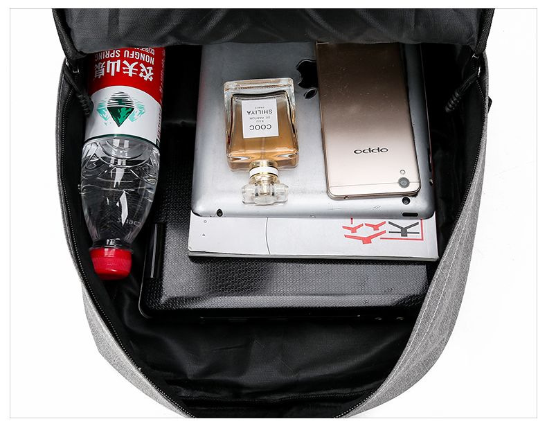 Oxford Cloth Backpack for Teens, 20-35L Large Capacity School Bag with 15-Inch Laptop Compartment, Unisex Casual Travel