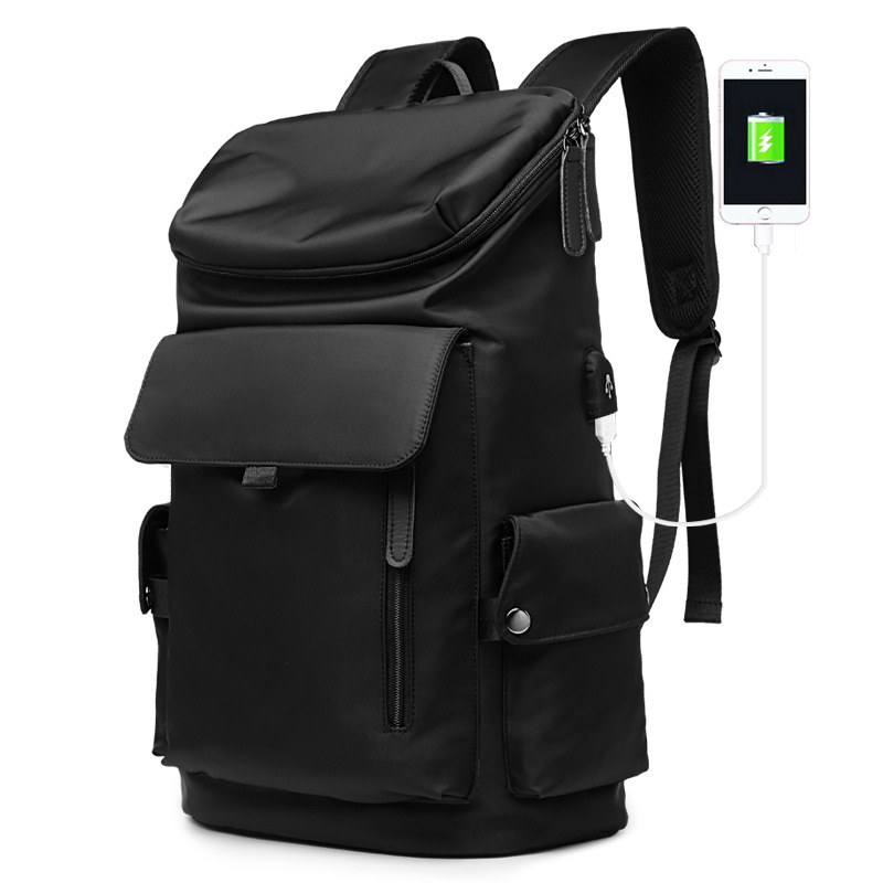 Waterproof Oxford Backpack for Men, 15.6 Inch Laptop Bag, 20-35L Large Capacity Travel School Backpack