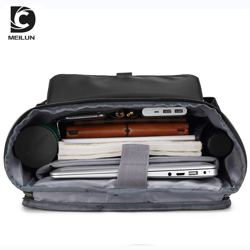 Waterproof Oxford Backpack for Men, 15.6 Inch Laptop Bag, 20-35L Large Capacity Travel School Backpack