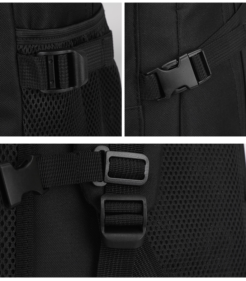 Oxford Cloth Hiking Backpack 20-35L Breathable Tactical Daypack for Outdoor Trekking and Travel