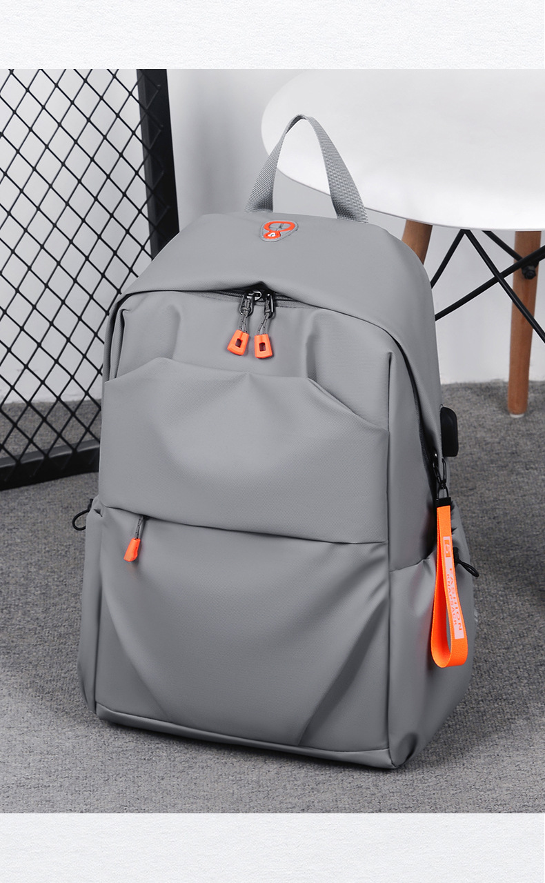 Water-Resistant Oxford Cloth Commuter Backpack, 20-35L Large Capacity Laptop Backpack for Travel and School