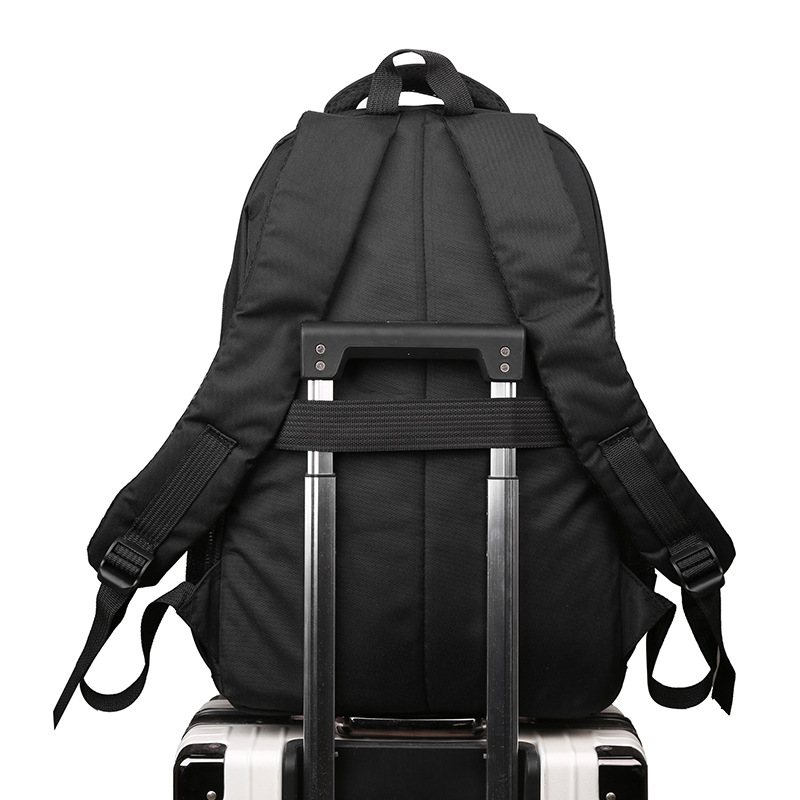 Oxford Cloth Business Laptop Backpack for Men, 20-35L Commuter Travel Daypack Fits 12-Inch Laptop