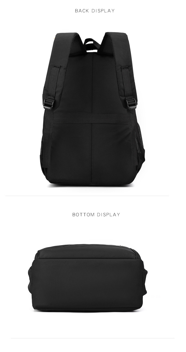 Oxford Cloth Business Laptop Backpack for Men, 20-35L Commuter Travel Daypack Fits 12-Inch Laptop