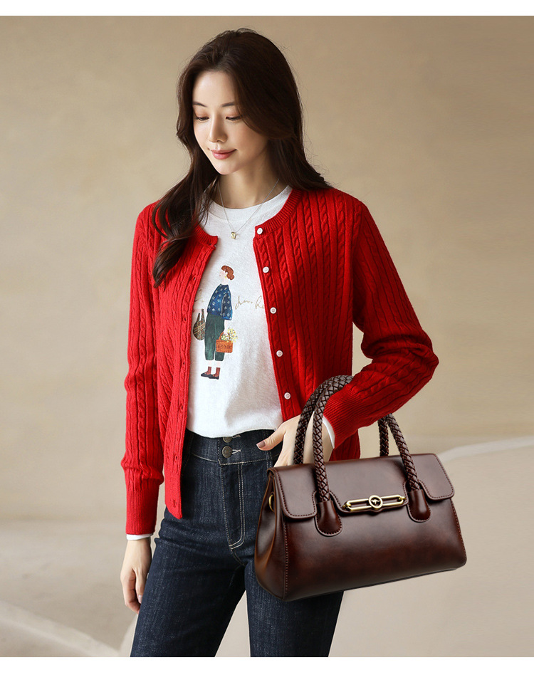 Women PU Leather Shoulder Bag with Zipper, Medium Square Crossbody Handbag for Daily Use