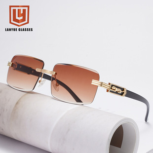 LANYUE Square Frame Sunglasses for Men and Women, UV380 PC Lens Sun Glasses for Fishing, Cycling and Driving