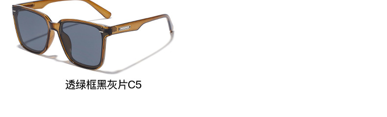 LANYUE Square Frame Sunglasses for Men and Women, UV380 PC Lens Sun Glasses for Fishing, Cycling and Driving