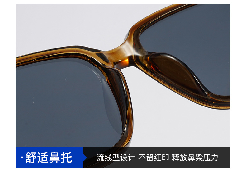 LANYUE Square Frame Sunglasses for Men and Women, UV380 PC Lens Sun Glasses for Fishing, Cycling and Driving