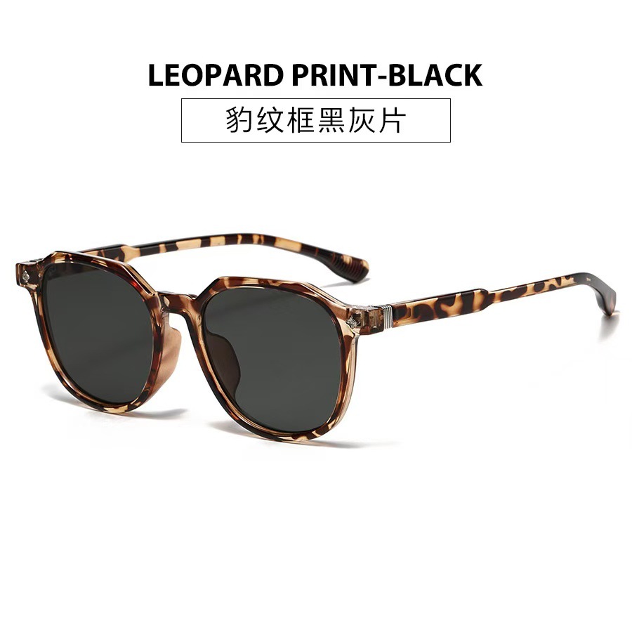 Women UV400 Polygon Sunglasses, Retro Full Frame PC Sun Glasses for Outdoor Travel and Driving