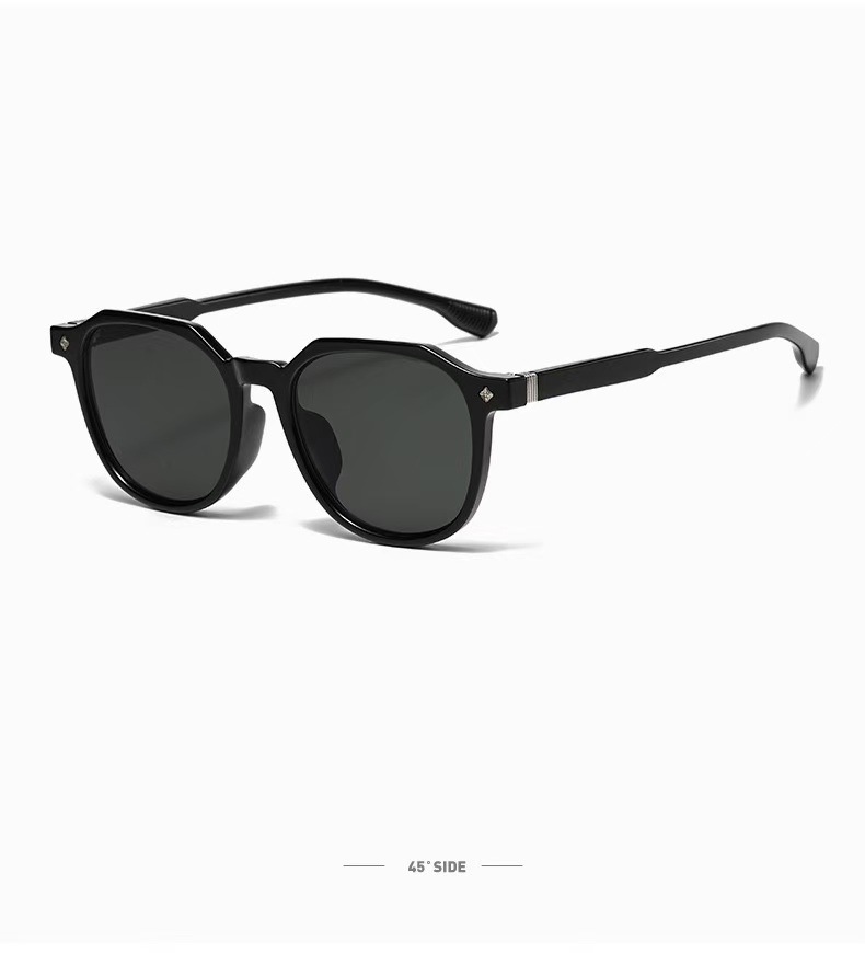 Women UV400 Polygon Sunglasses, Retro Full Frame PC Sun Glasses for Outdoor Travel and Driving