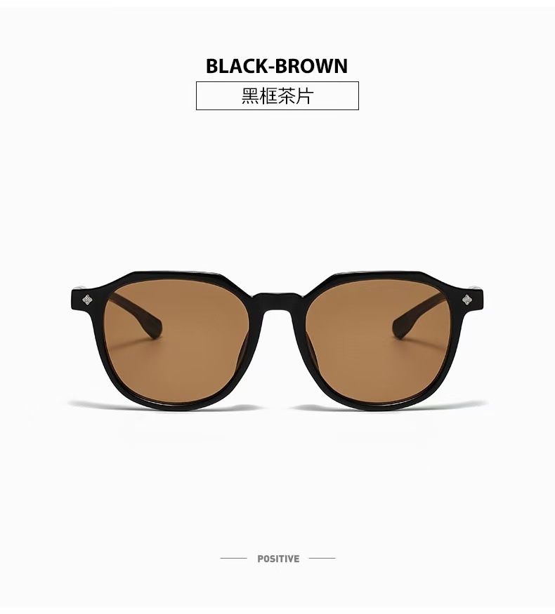 Women UV400 Polygon Sunglasses, Retro Full Frame PC Sun Glasses for Outdoor Travel and Driving