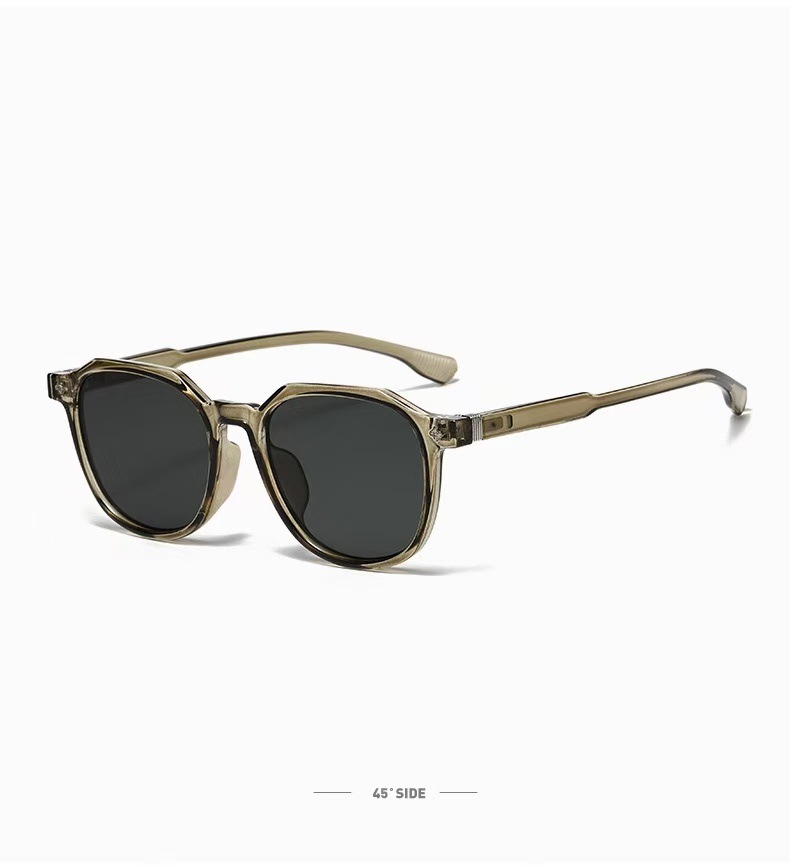 Women UV400 Polygon Sunglasses, Retro Full Frame PC Sun Glasses for Outdoor Travel and Driving
