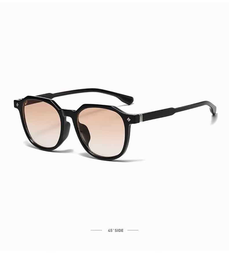 Women UV400 Polygon Sunglasses, Retro Full Frame PC Sun Glasses for Outdoor Travel and Driving