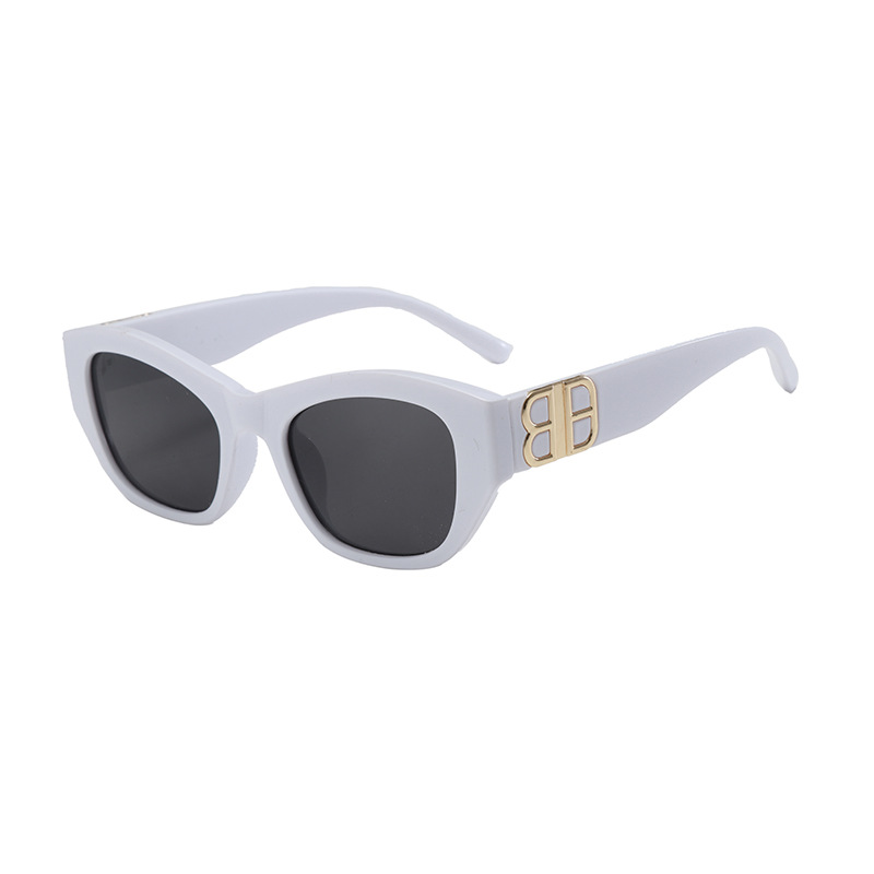 Polarized Cat Eye Sunglasses for Women, UV400 PC Frame Retro Sun Glasses for Driving and Outdoor