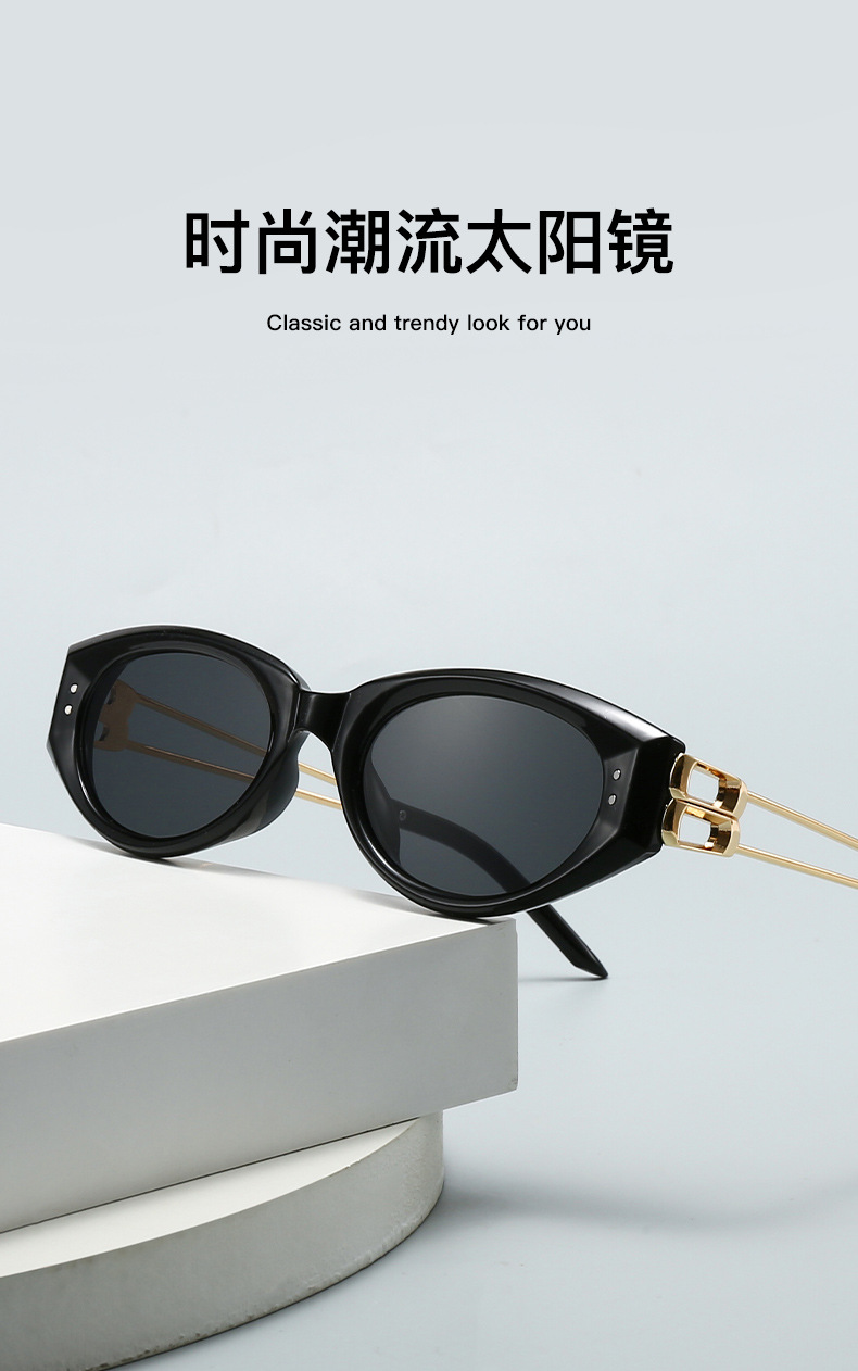 GM Cat Eye Sunglasses for Women, UV400 PC Lens Full Frame Sun Glasses for Driving and Travel