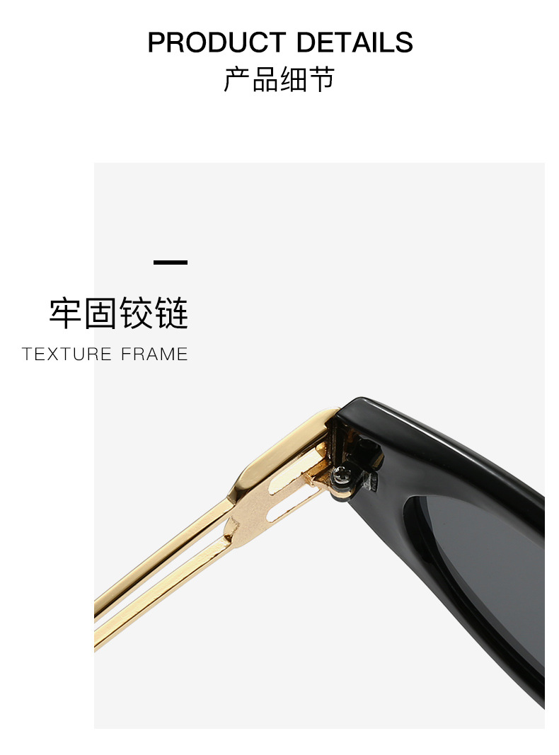 GM Cat Eye Sunglasses for Women, UV400 PC Lens Full Frame Sun Glasses for Driving and Travel