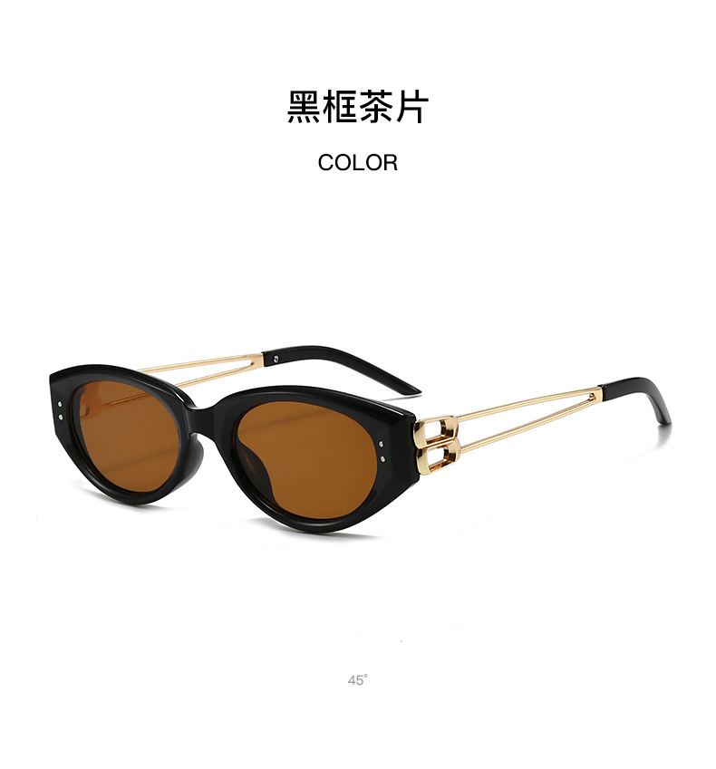 GM Cat Eye Sunglasses for Women, UV400 PC Lens Full Frame Sun Glasses for Driving and Travel
