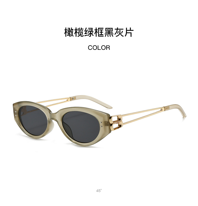 GM Cat Eye Sunglasses for Women, UV400 PC Lens Full Frame Sun Glasses for Driving and Travel