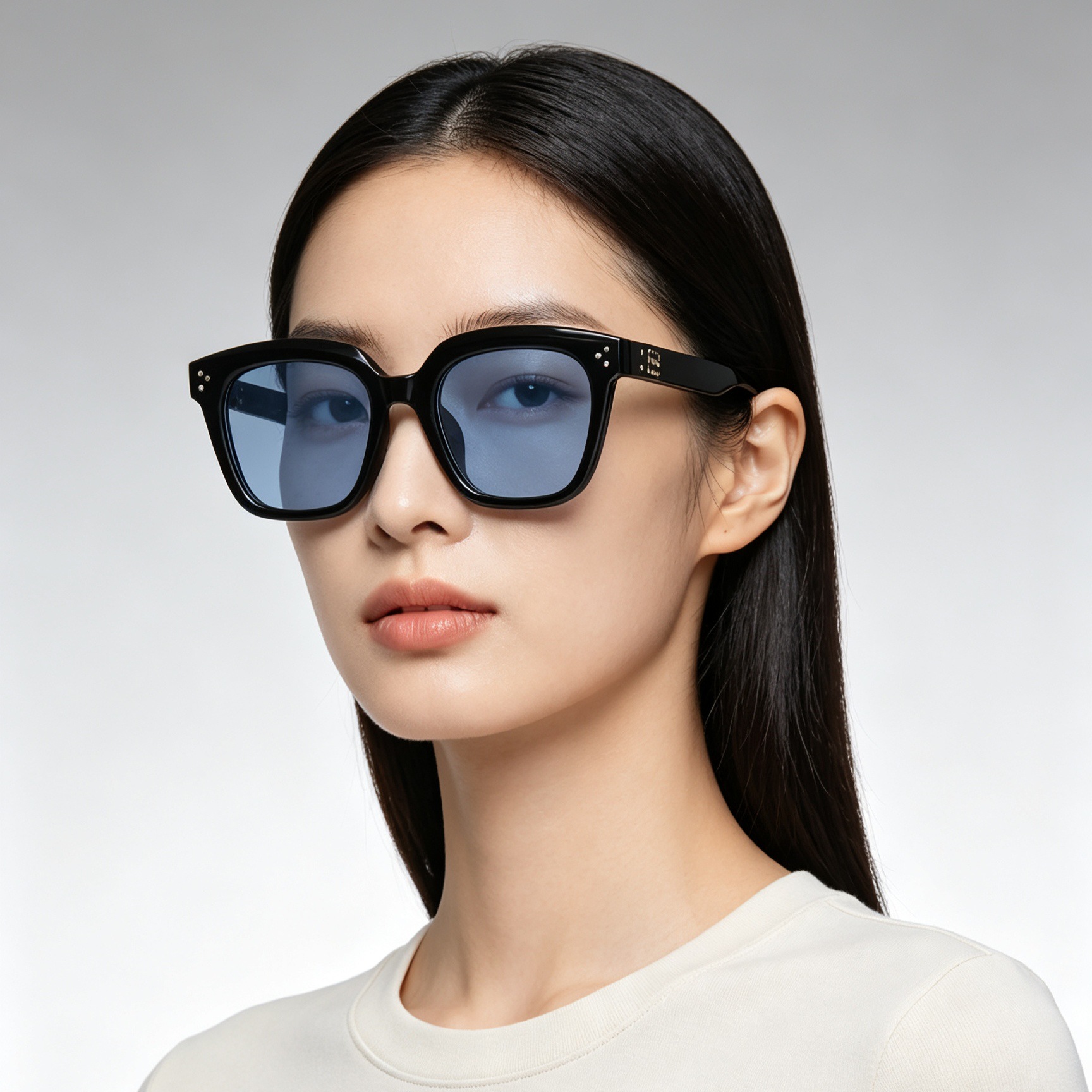 Retro Cat Eye Sunglasses for Women and Men, UV400 PC Lens Full Frame Sun Glasses for Outdoor Travel