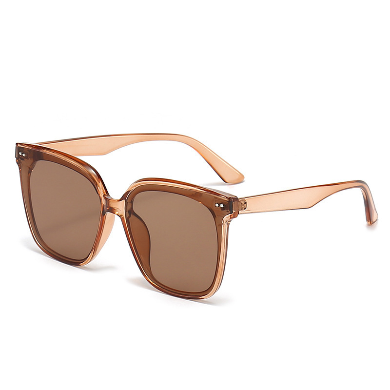 JINGYE Women UV400 Square Sunglasses, PC Full Frame AC Lens Sun Glasses for Travel and Everyday Wear