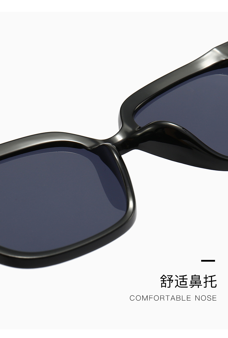 JINGYE Women UV400 Square Sunglasses, PC Full Frame AC Lens Sun Glasses for Travel and Everyday Wear