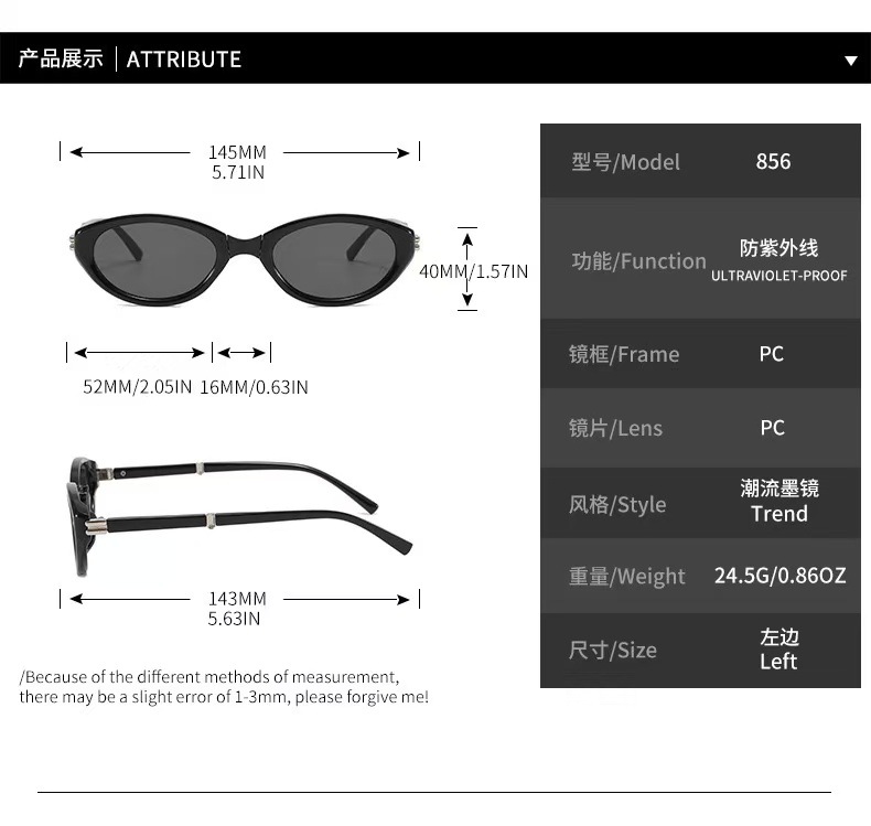 Foldable UV400 Sunglasses for Women, Lightweight Full Frame Sun Glasses for Outdoor Travel and Driving