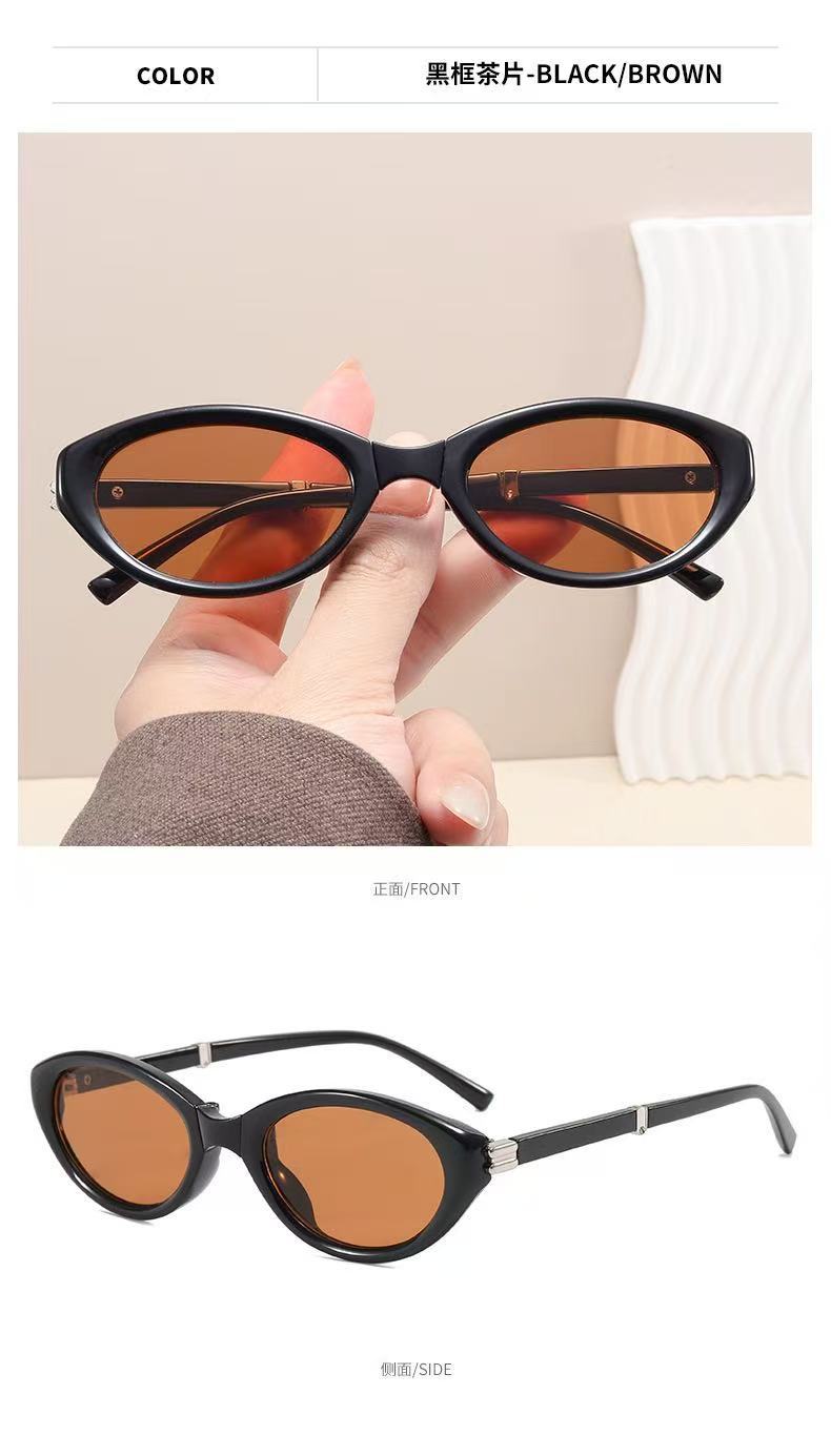 Foldable UV400 Sunglasses for Women, Lightweight Full Frame Sun Glasses for Outdoor Travel and Driving